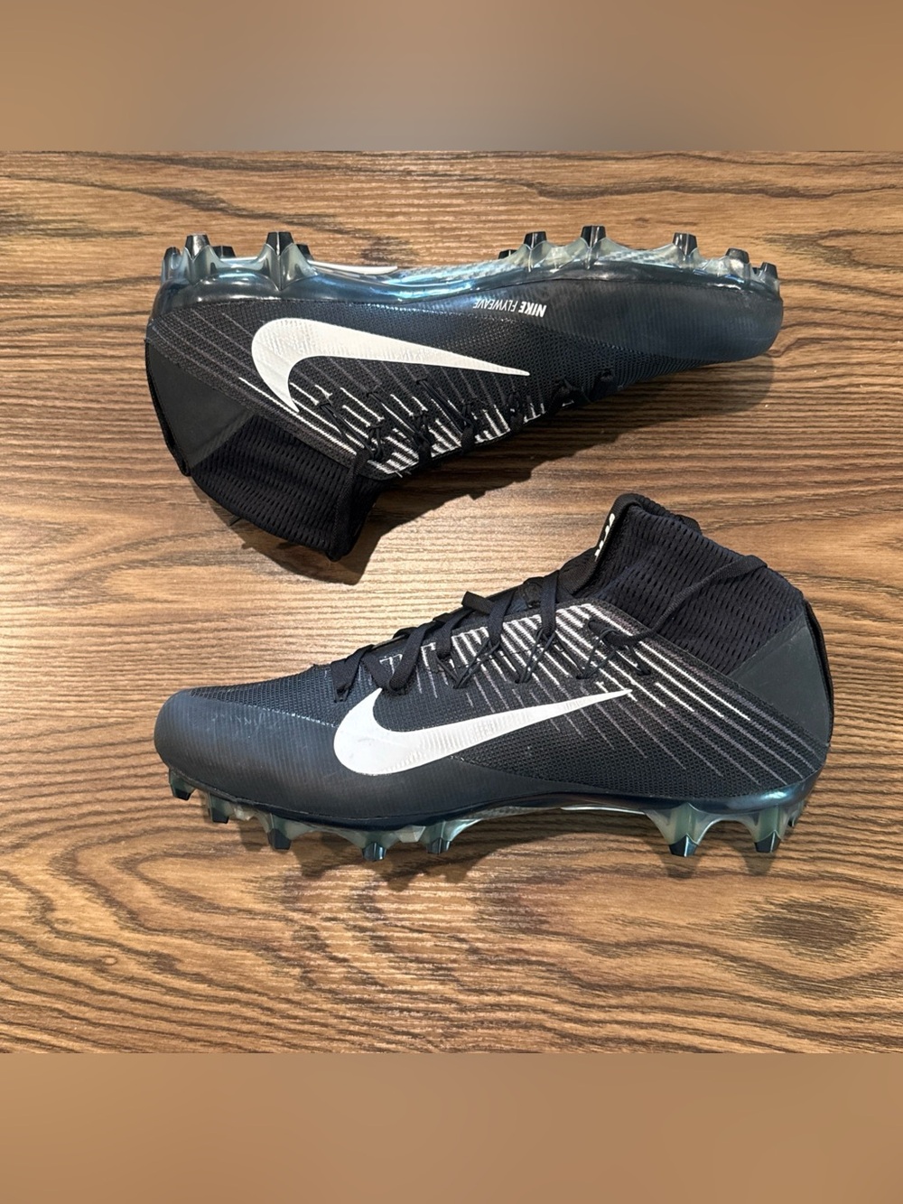 Size 11.5 Nike Vapor Untouchable 2 CF Black Football Cleats 924113-001